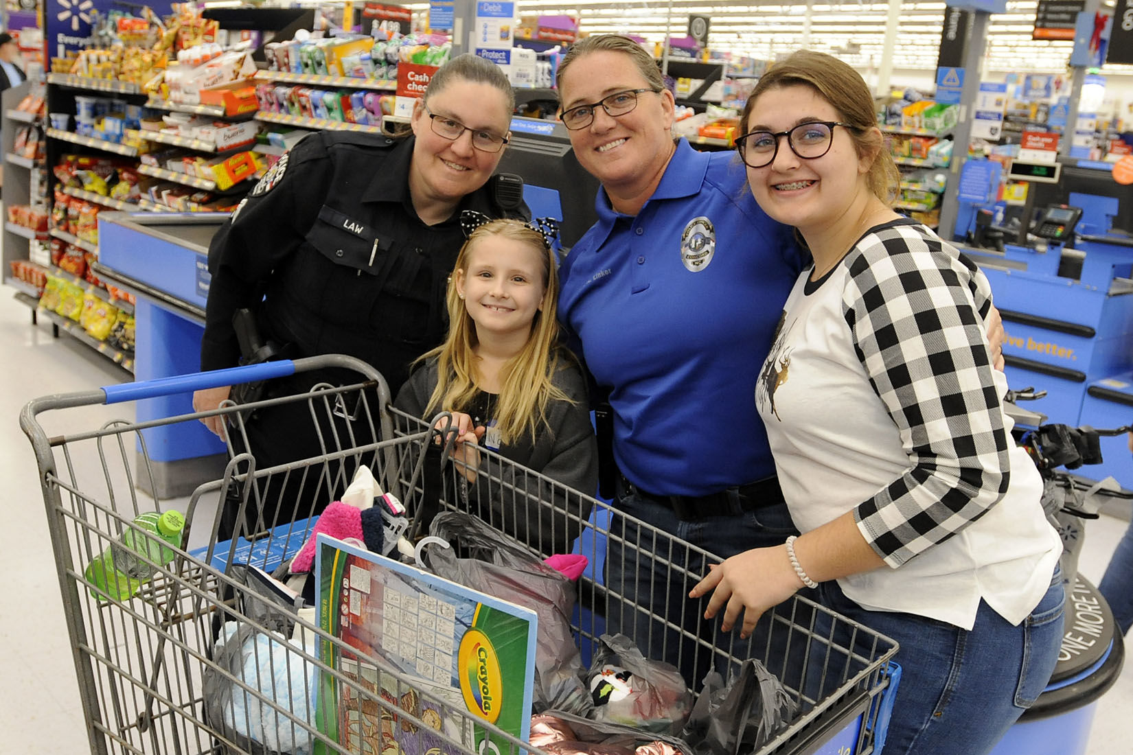 Cops & Kids Christmas shopping